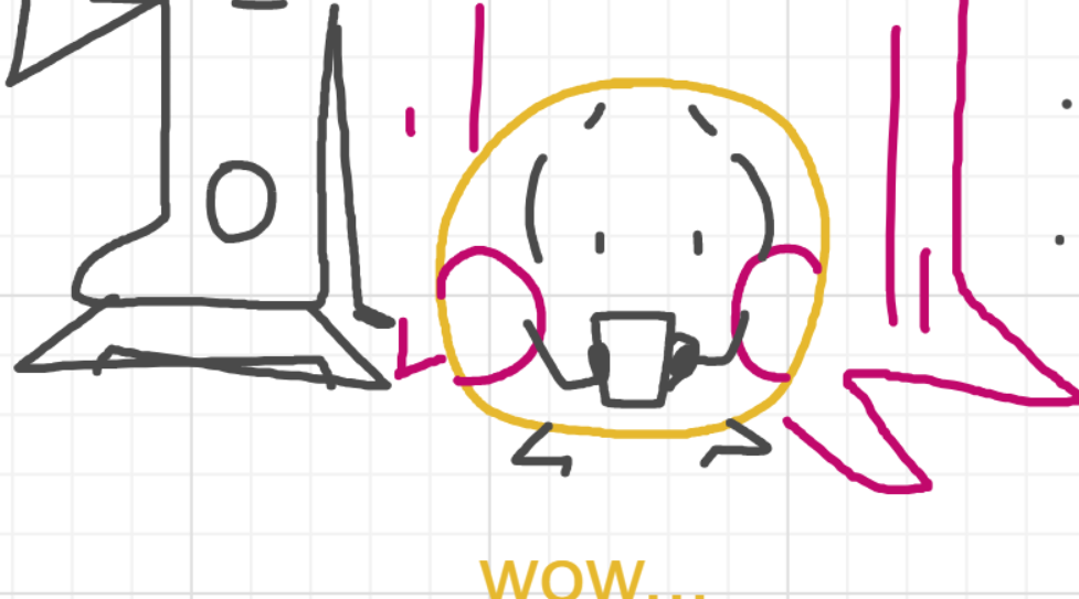 A panel from I've Been Everywhere, Man, episode nine of the Board Boards object show by Furretwalk/WalkingFurret.